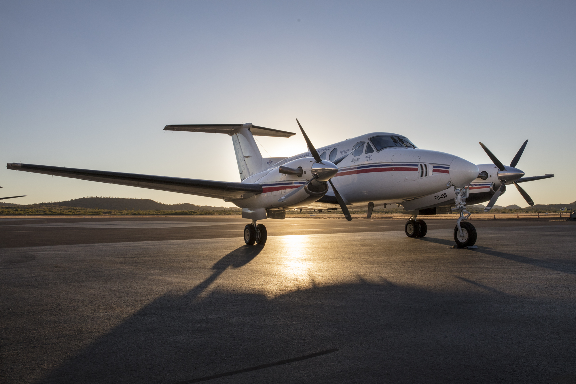 Beechcraft
King Air currently in RFDS (Queensland Section) service