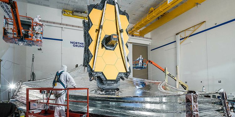 Northrop Grumman and NASA Complete Final Sunshield Deployment Test on the James Webb Space Telescope