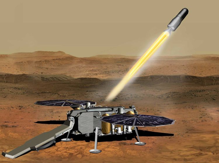 Northrop Grummans Solid Propulsion System Selected to Power Mars Ascent Vehicle 