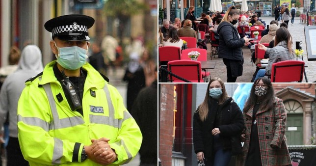 Even the police are confused over the coronavirus restrictions.