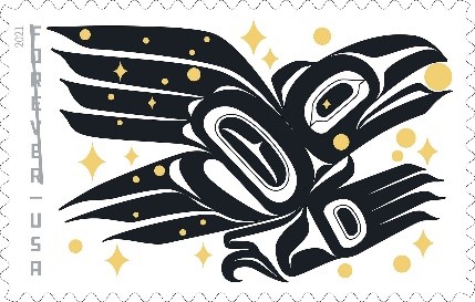 Raven Story stamp