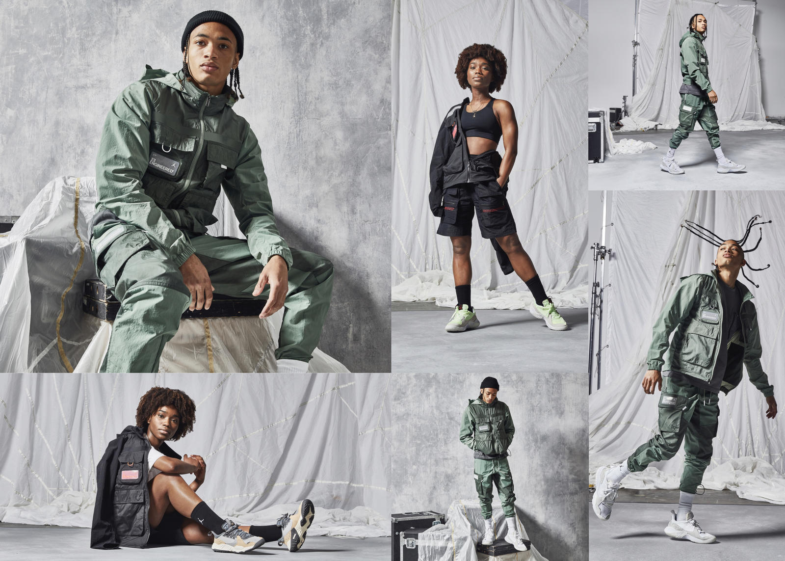 Jordan 23 Engineered, City Utility Collection and Flight Essentials 23